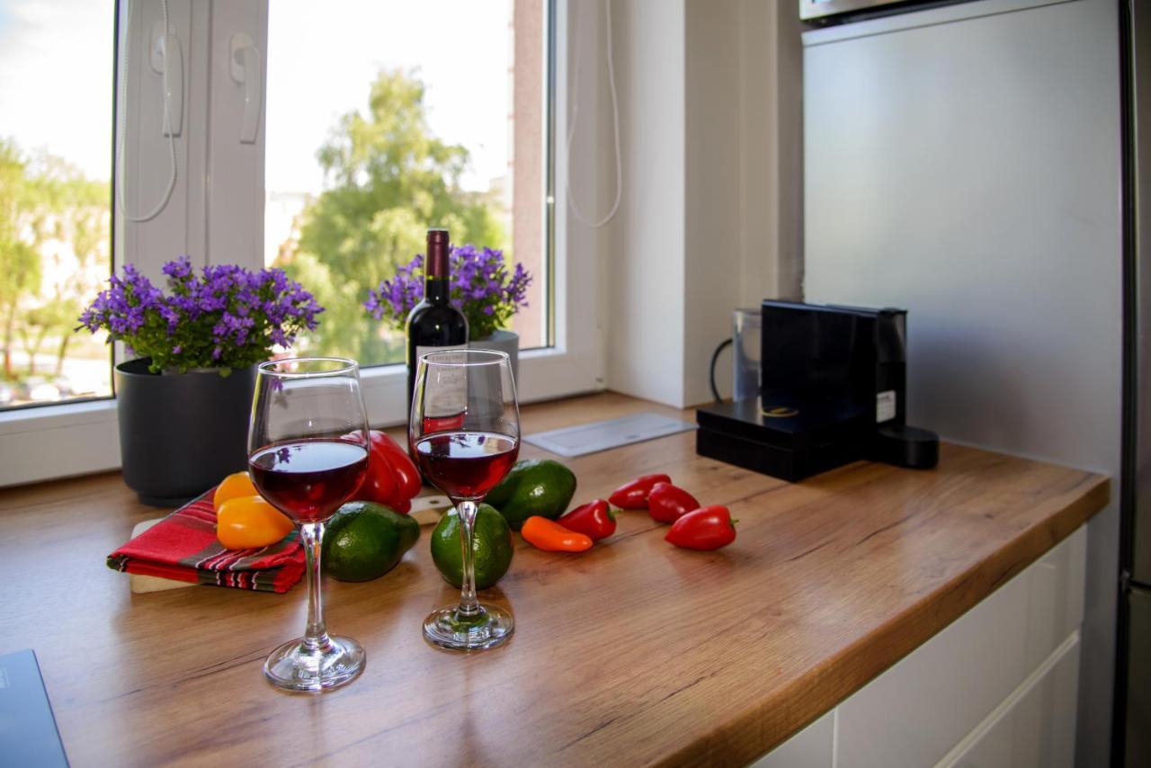 Chung cư 46 m² 3 phòng ngủ, 1 phòng tắm riêng ở Long Gardens Gdansk Ngoại thất bức ảnh